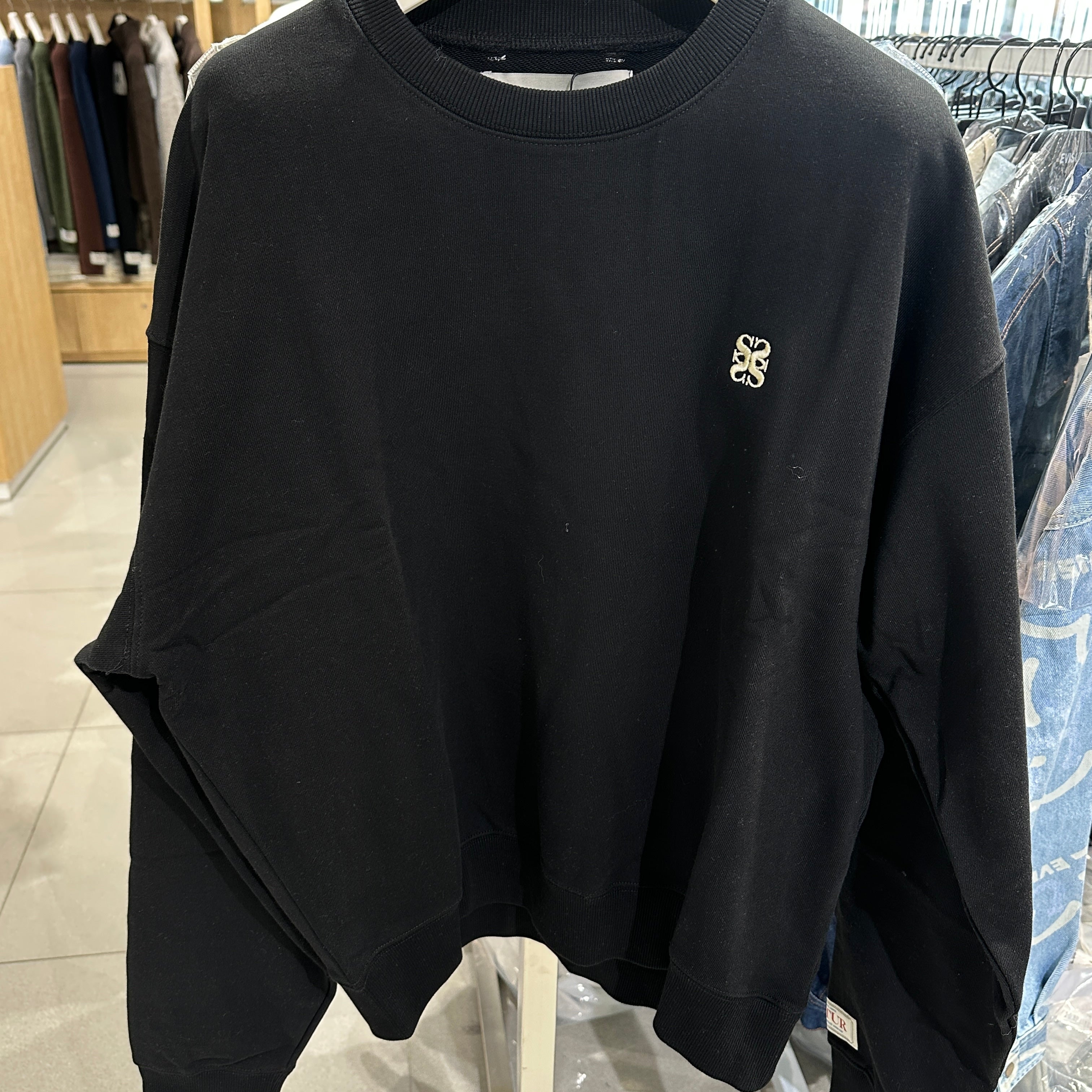韓國 Satur Classic Logo Basic Sweatshirt【SR013】