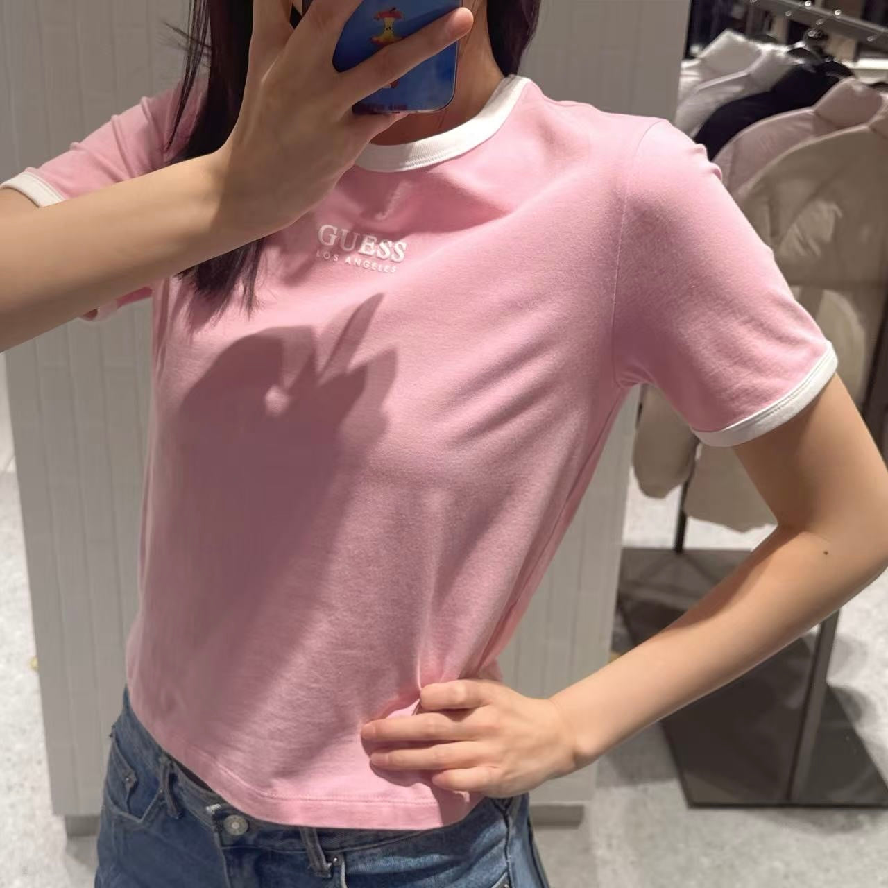 韓國 Guess Short Sleeve T-Shirt【GU010】