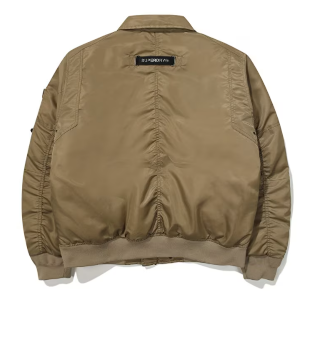 韓國 Superdry Nylon Flight Padding Jumper【SU108】