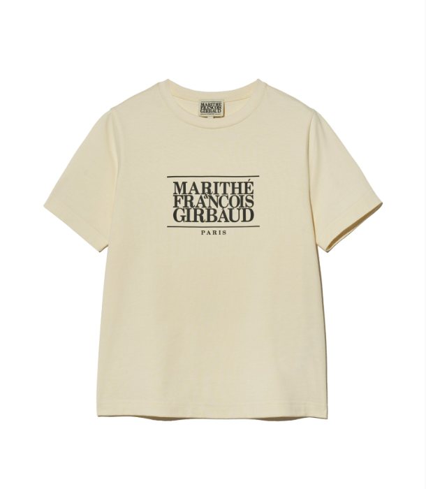 韓國 Marithe Francois Girbaud Women's CLASSIC LOGO T-SHIRTS【MF573】