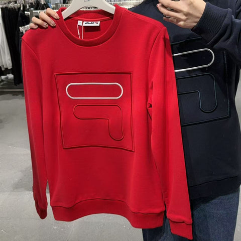 韓國 FILA F-BOX Collection F Logo Sweatshirt【FA214】