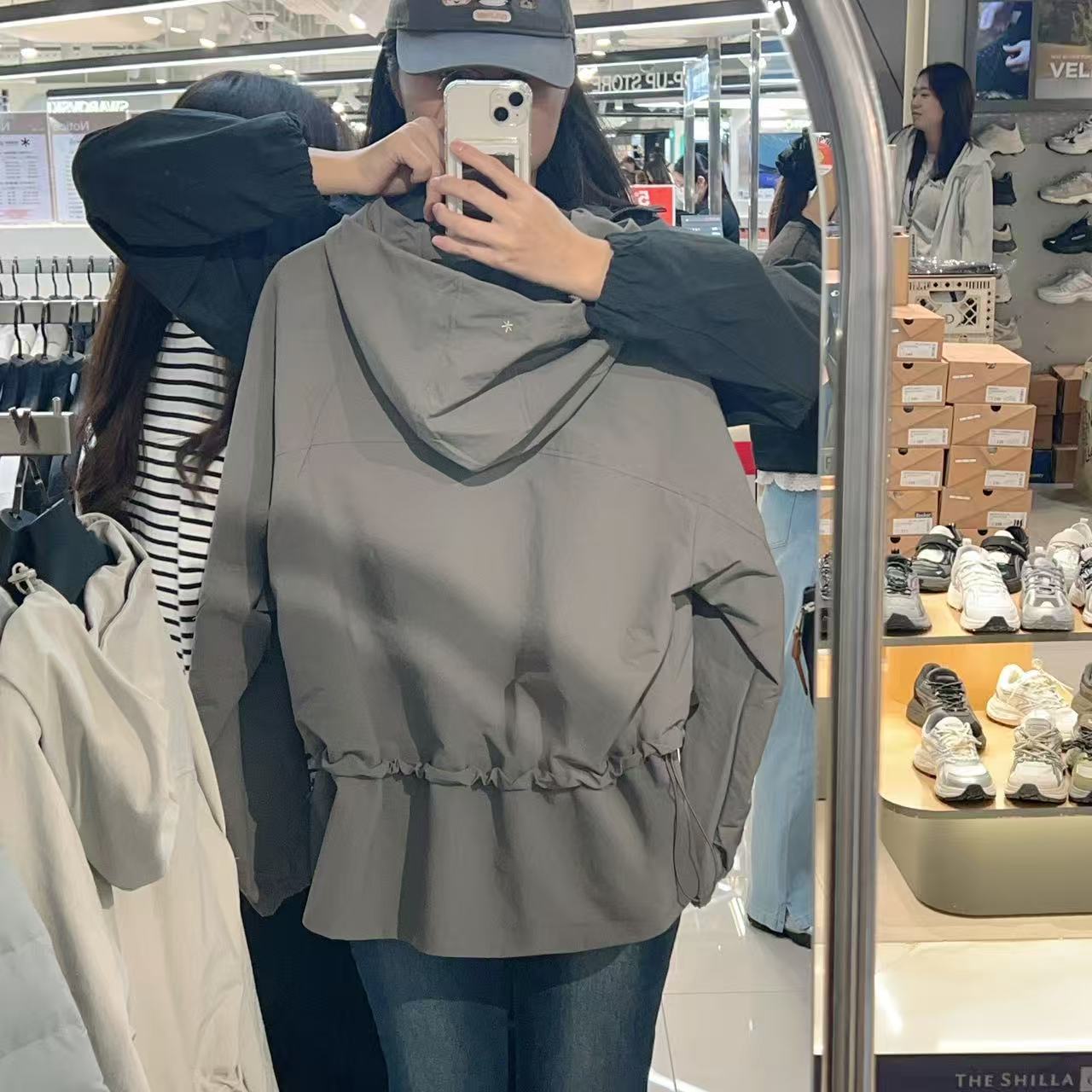 韓國 Snowpeak Rina Women's Hooded Windbreaker【SN054】