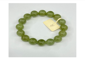 和田玉手串 (訂金$500,總售價為 $5,948)【SE603】