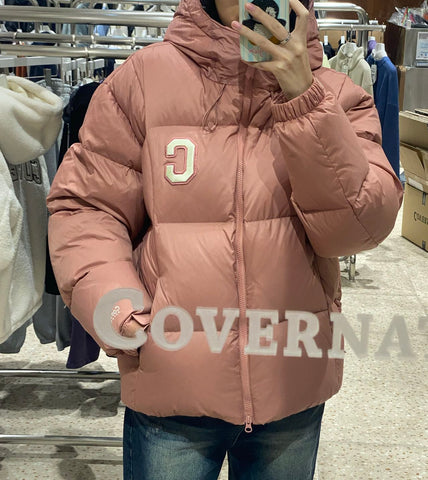 韓國 Covernat College Volume Hoodie Down【CO024】 - STT Mall HK 靚太網購