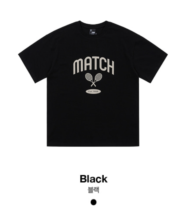 韓國 FCMM Tennis Match T-Shirt【FM015】