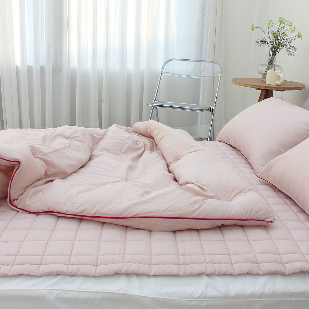 韓國 素面滾邊莫代爾【SM419】