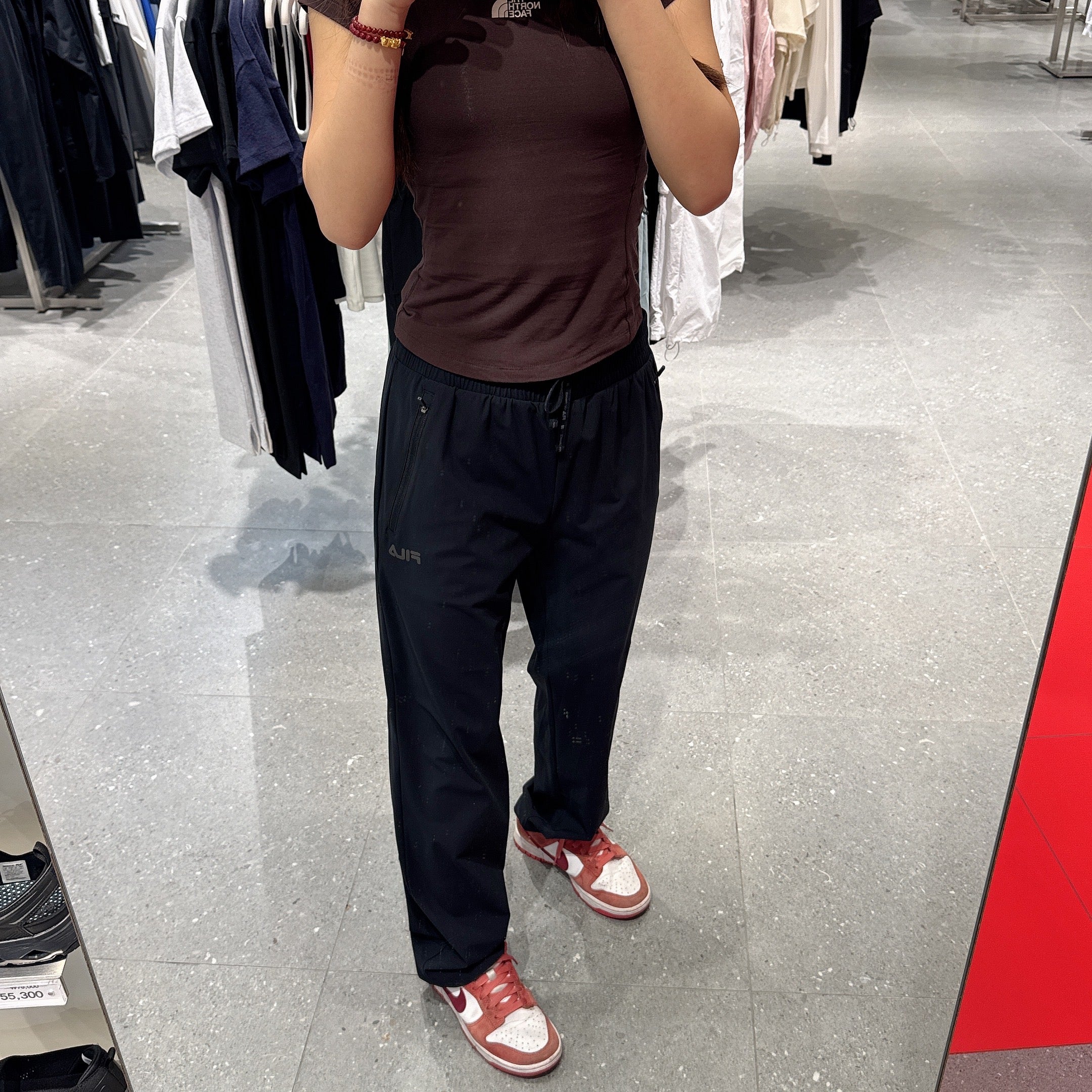 韓國 FILA Unisex Cool Stretch Regular Fit Training Pants【FA342】