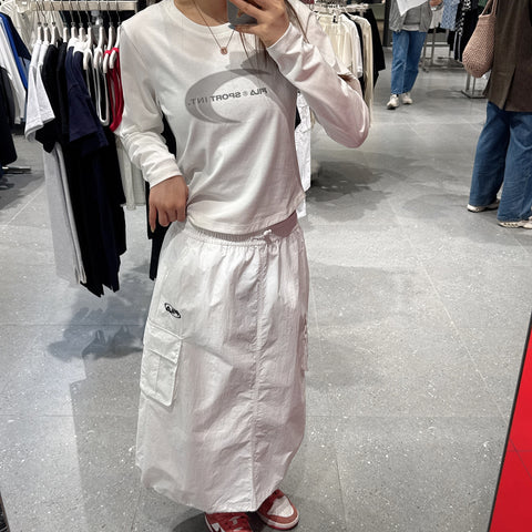 韓國 FILA Woven Pocket Skirt【FA344】