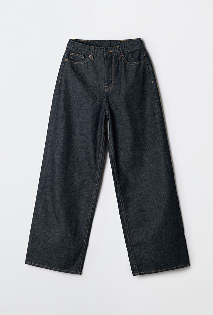 韓國 SPAO Long Wide Jeans【SP372】