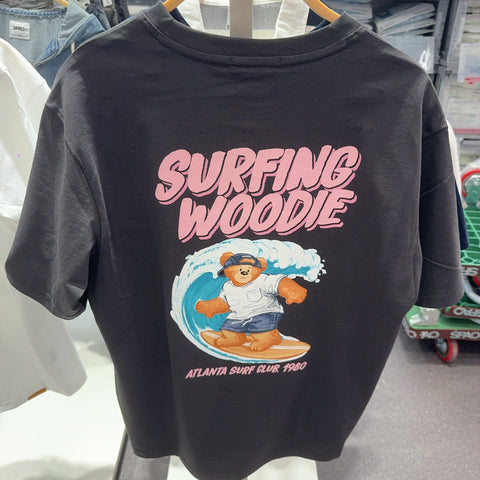 韓國 SPAO SURFING Short Sleeve T-shirt【SP078】