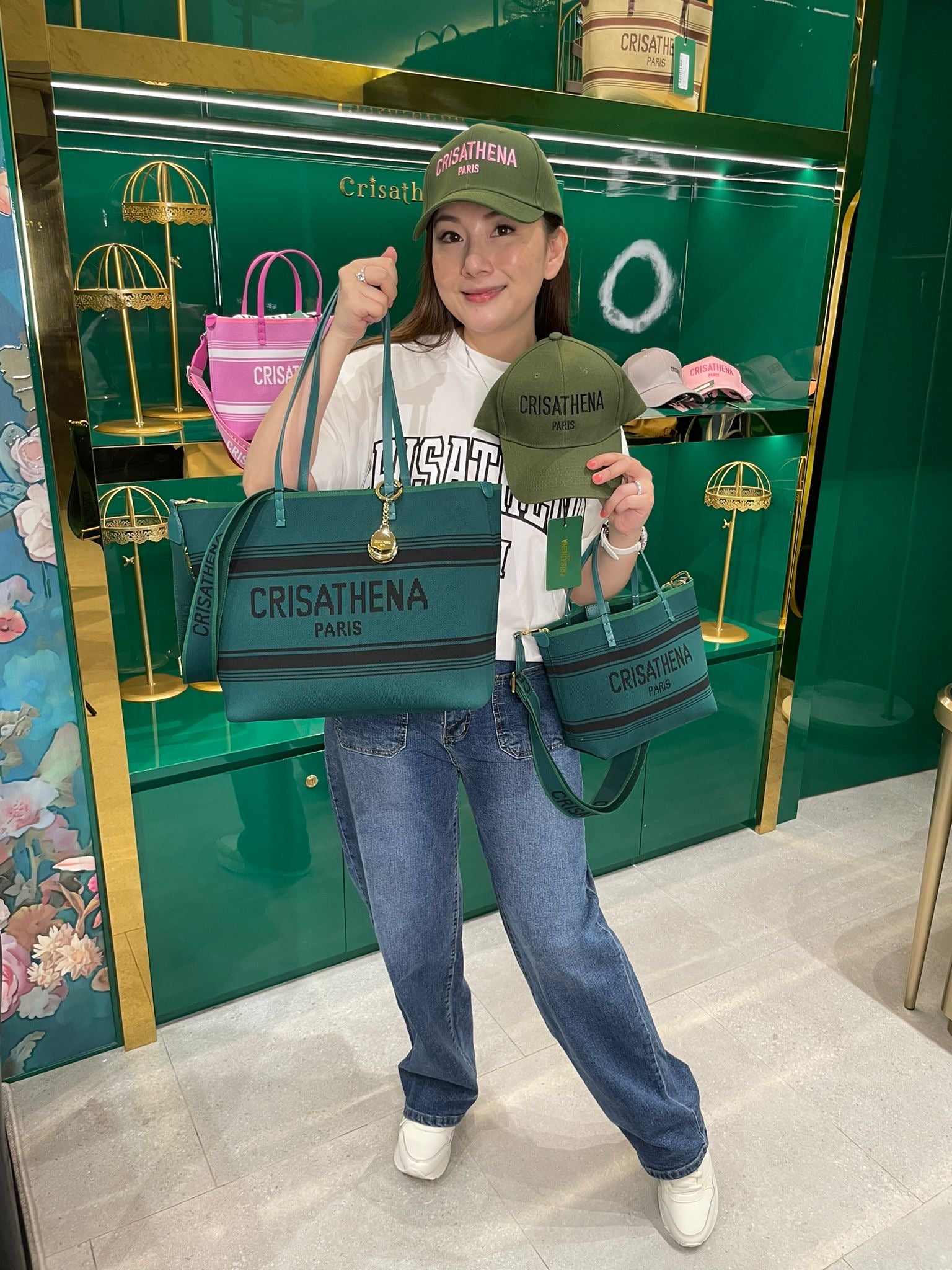 Crisathena Légèreté Small Tote Bag【SM165】