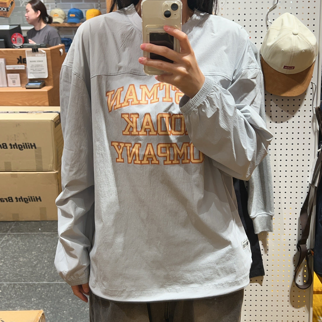 韓國 Kodak Flash Woven Long Sleeve Piste【KK012】
