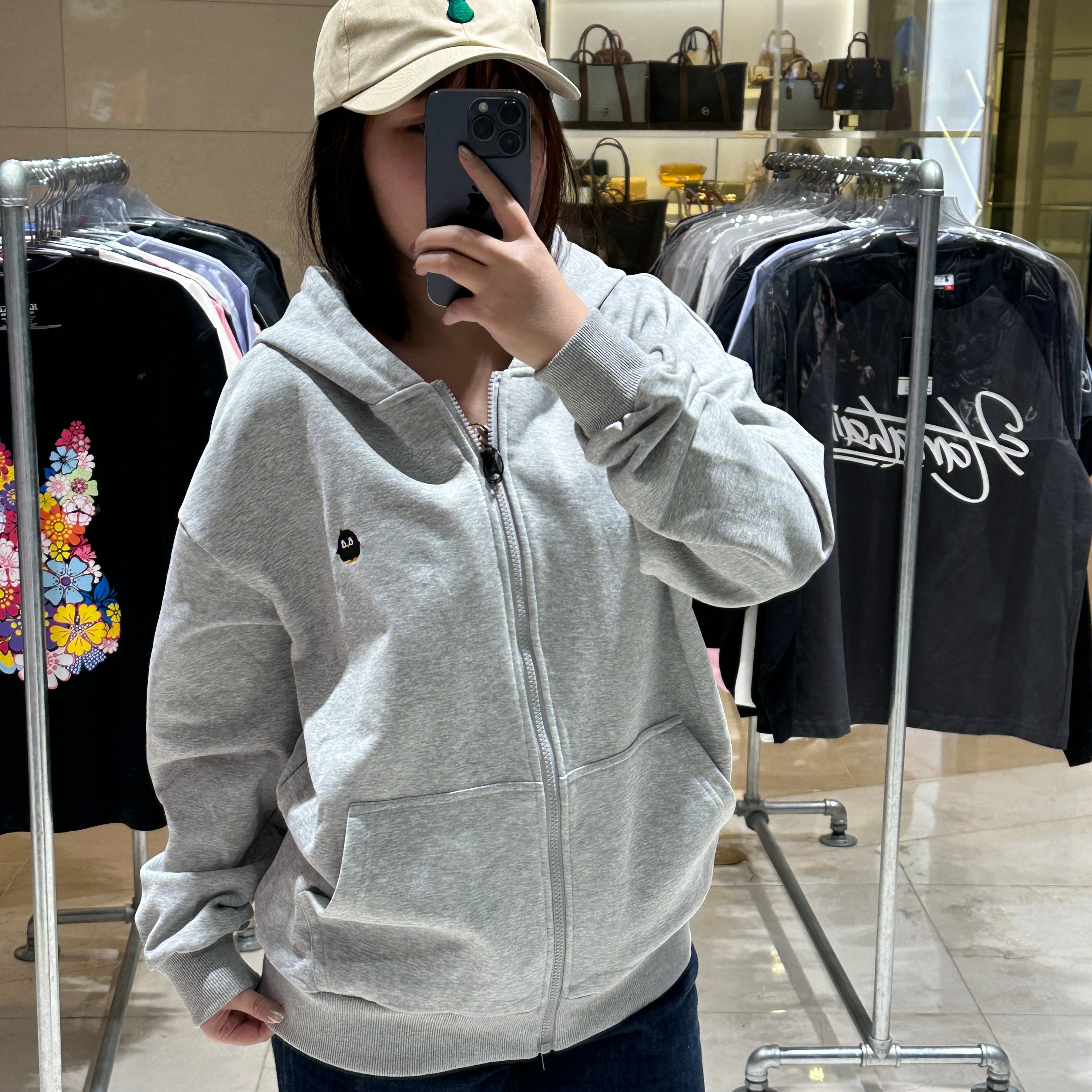 韓國 Pingnara Hoddie Zip-up【PA013】