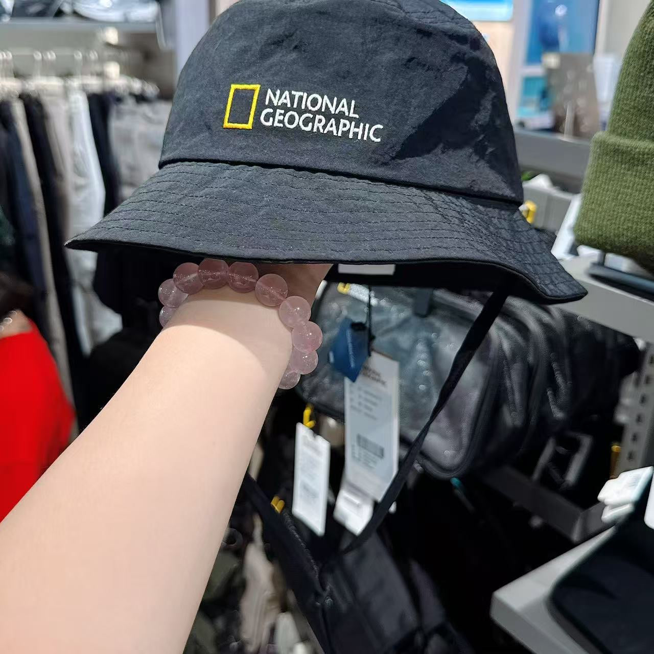 韓國 National Geographic Basic Light Bucket Hat【NG033】