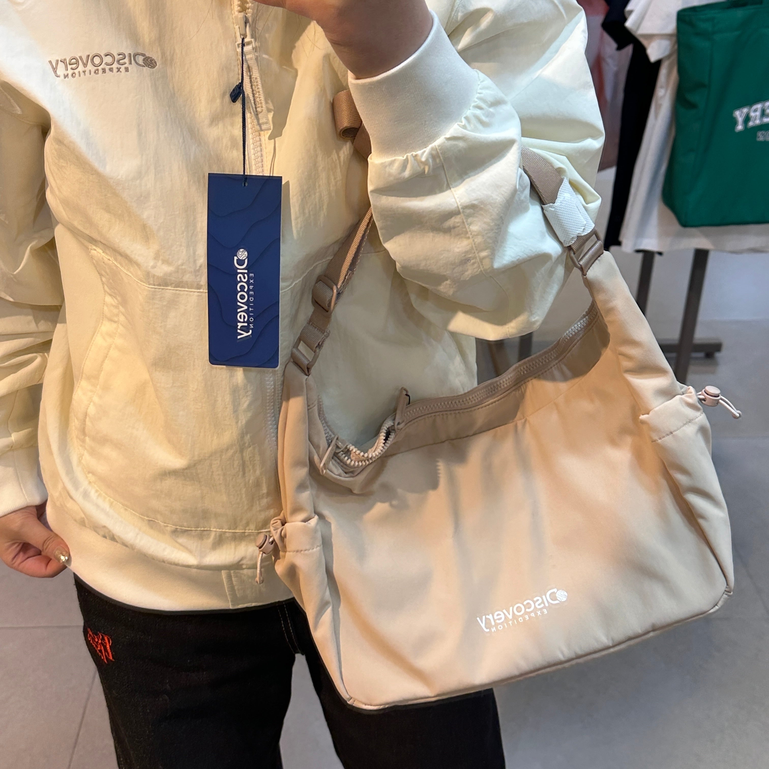 韓國 Discovery Sling Crossbody Bag【DY144】