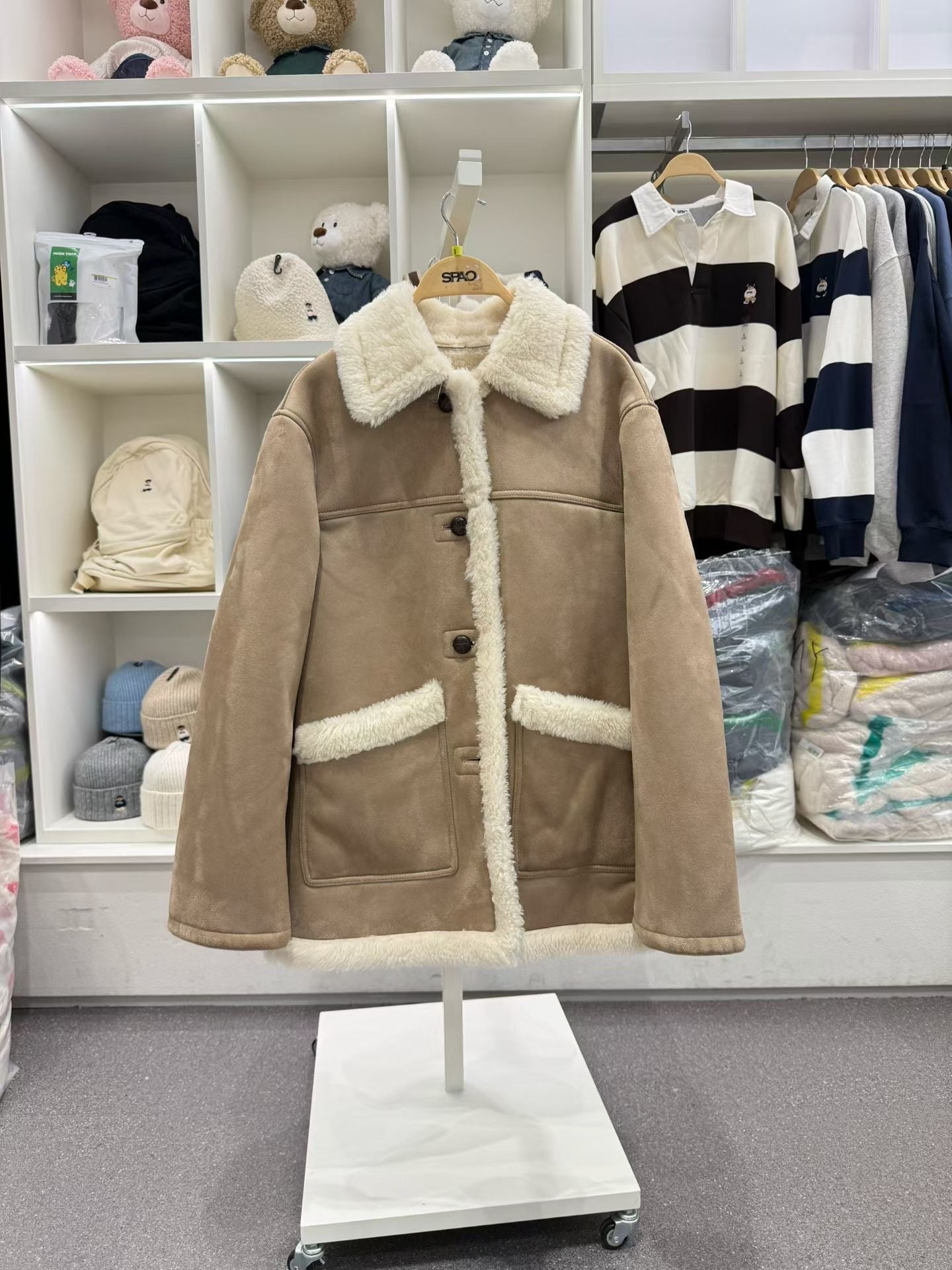 韓國 SPAO Half Mustang【SP296】