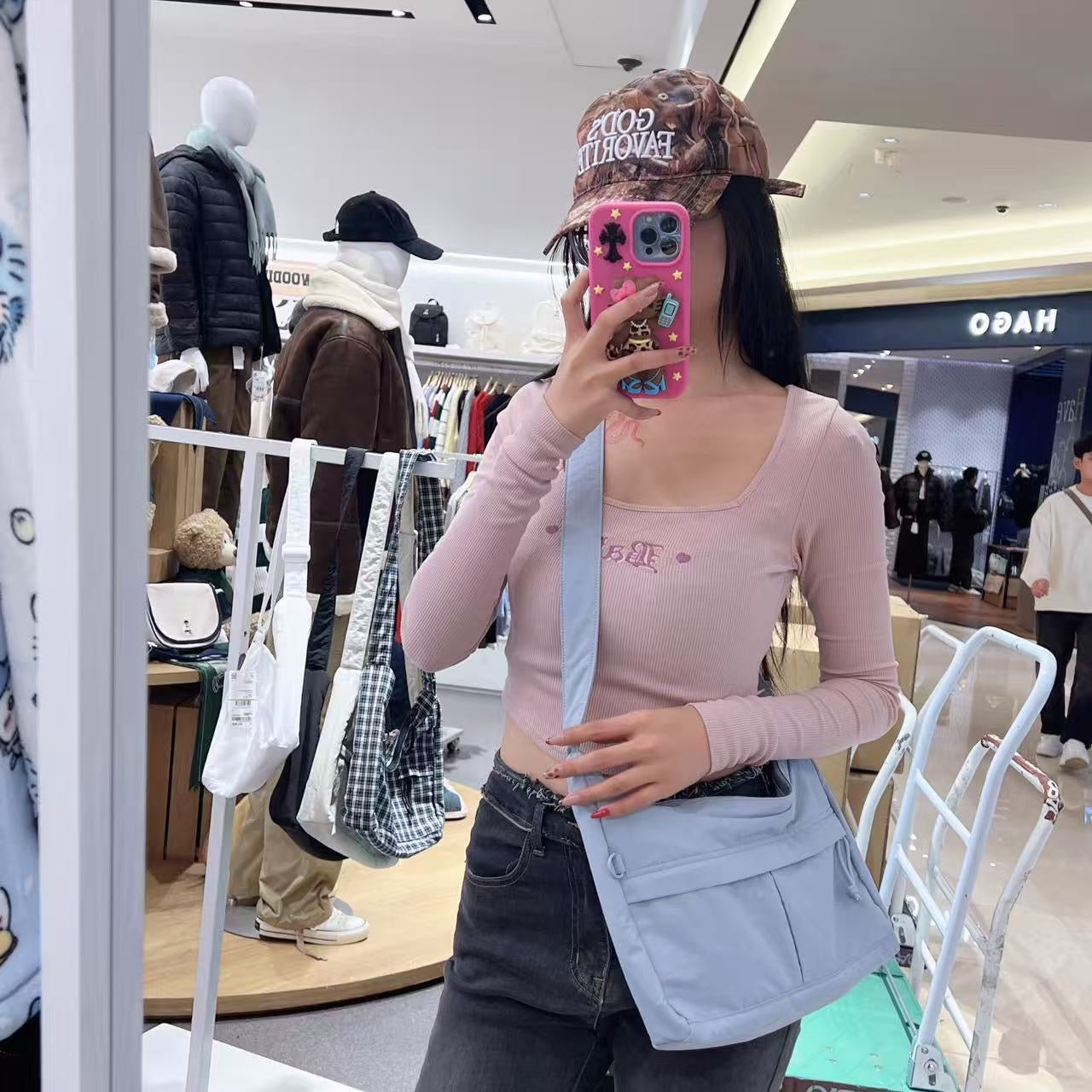 韓國 SPAO Mini Crossbody Bag【SP322】