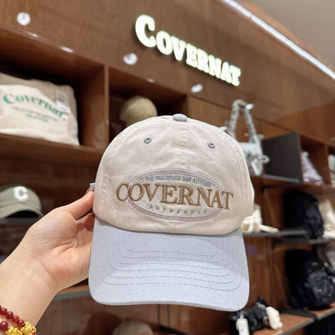 韓國 Covernat Vintage Logo Ball Cap【CO188】