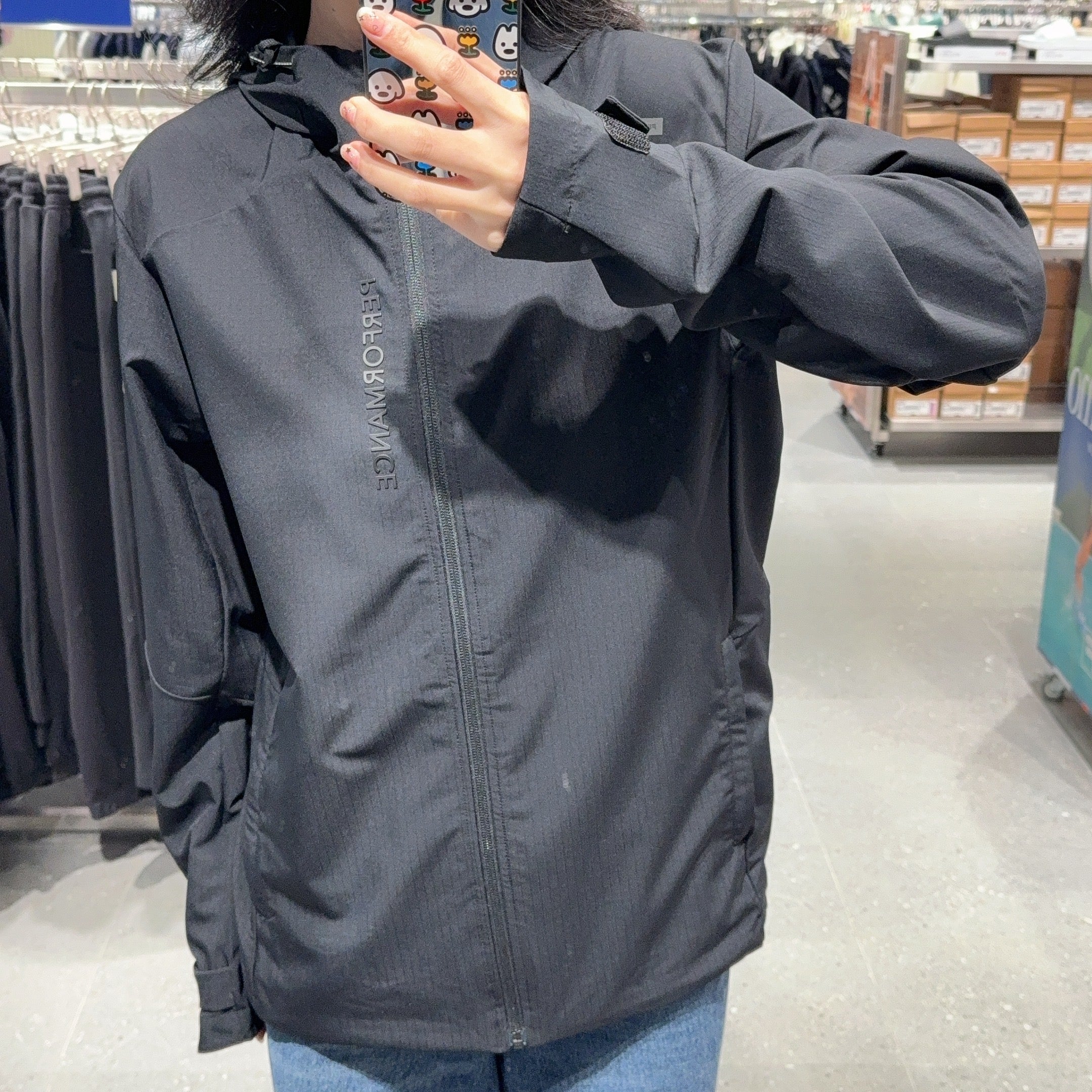 韓國 FILA Stretch Technical Cut Hood Windbreaker【FA232】