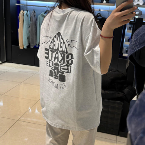 韓國 New Era Skateboard Old School T-Shirt 【NE009】 - Image