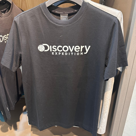 韓國 Discovery Men's Fresh Event Cool Logan Big Logo Short Sleeve T-Shirt【DY153】 - Image