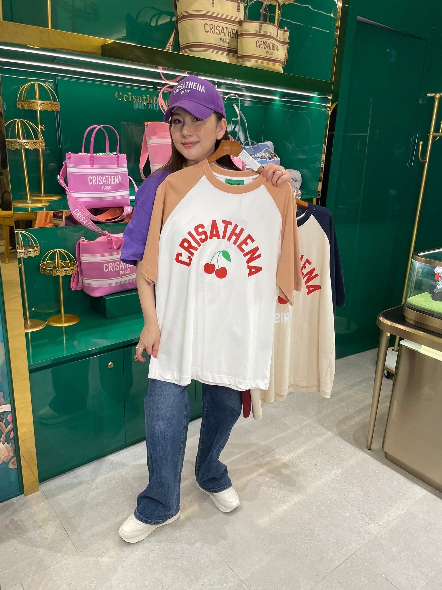 Crisathena Cherries T-shirt【SM279】