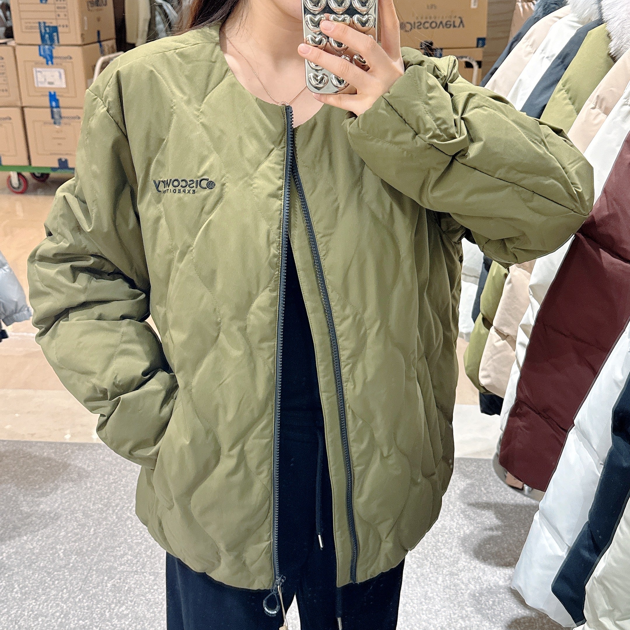 【現貨】韓國 Discovery PICTOR Goose Light Down Jacket【DY048】 - STT Mall HK 靚太網購