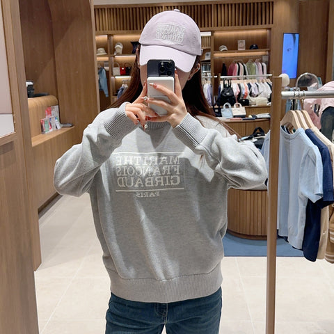 【現貨】韓國 Marithe Francois Girbaud Classic Logo Knit Pullover 【MF296】 - STT Mall HK 靚太網購