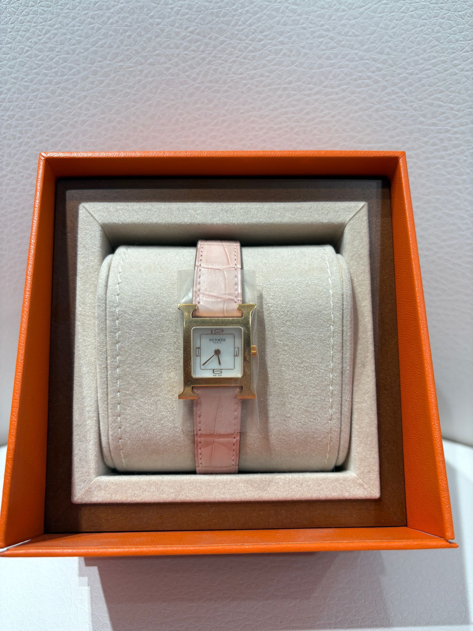 全新Hermes Heure H watch 訂金 $500 總售價 $15888【JS466】