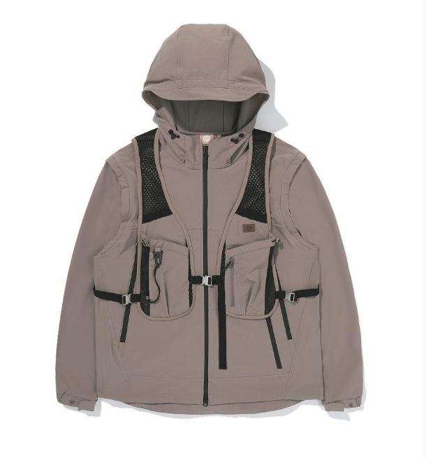 韓國 BBC 3 IN 1 Convertible Jacket【BC092】