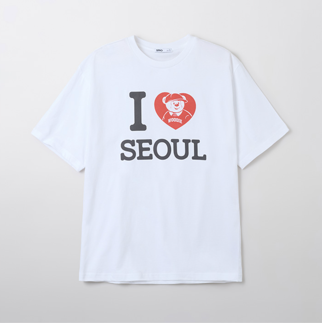 韓國 SPAO I Love Seoul Short Sleeve T-shirt【SP168】