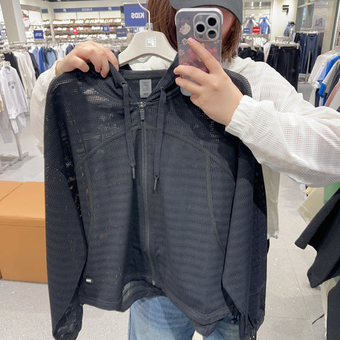 韓國 FILA Women's Mesh Cover-Up Jacket【FA323】