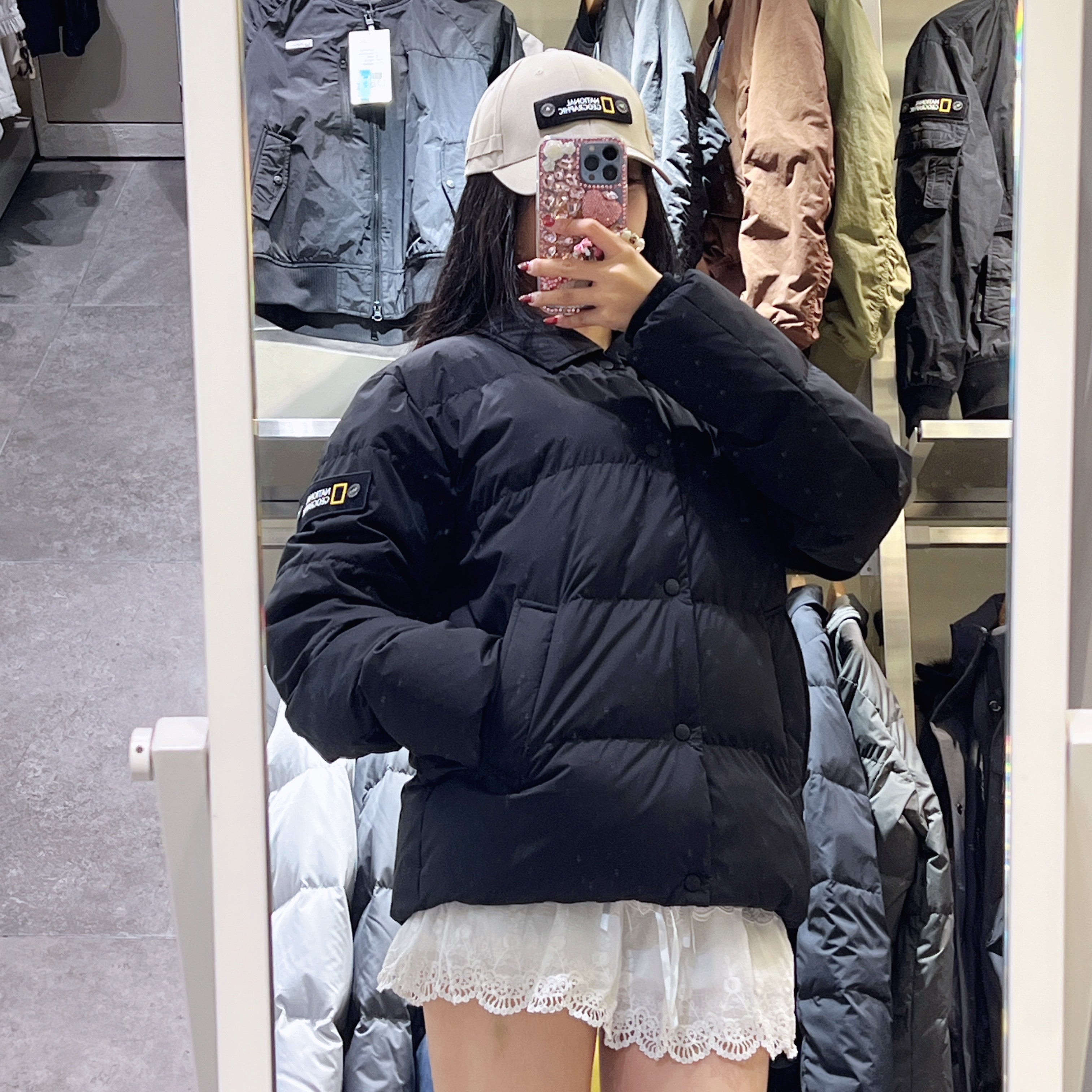 韓國 National Geographic Kara Lightweight Goose Down Jumper (鵝絨)【NG822】