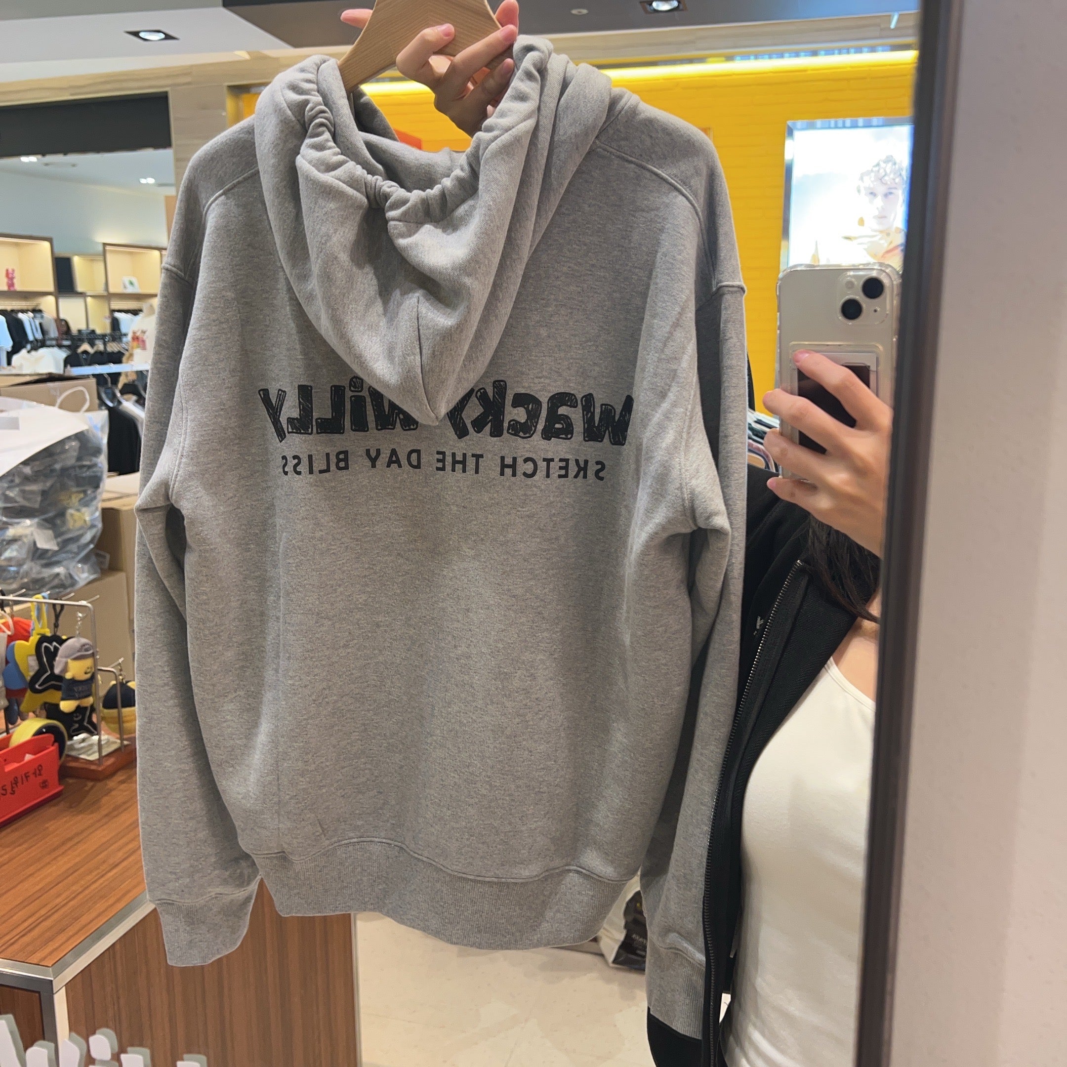 韓國 Wacky Willy Lettering Graphic Hoodie【WW027】