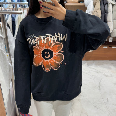 韓國 Wacky Willy Big Flory Graphic Hoddie【WW041】 - STT Mall HK 靚太網購