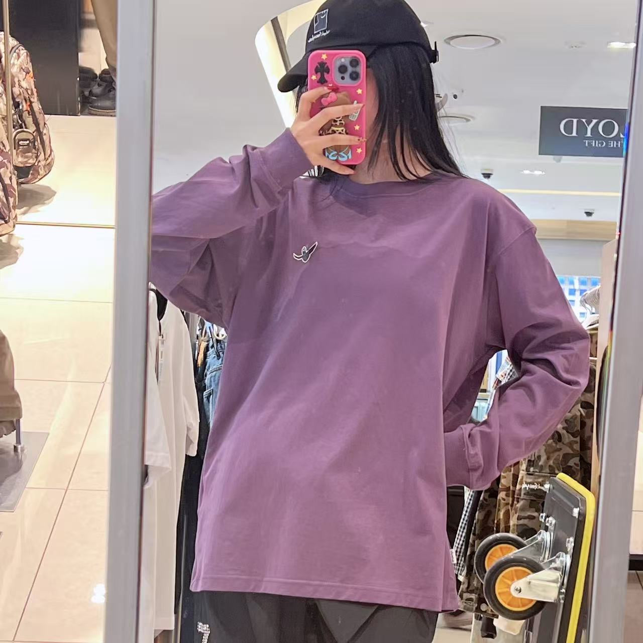 韓國 Mark Gonzales Angel Wappen Long Sleeve T-Shirt【MG222】