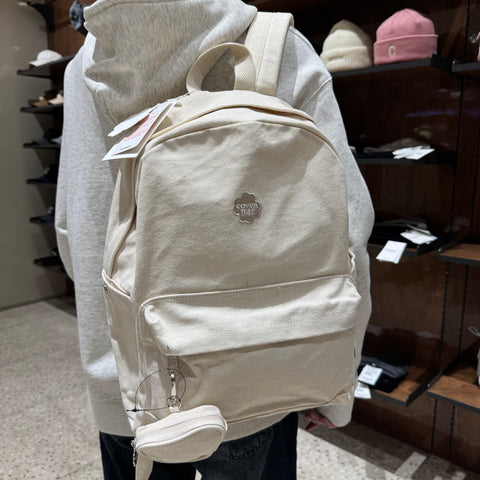 韓國 Covernat Cloverheart Canvas Backpack【CO062】 - STT Mall HK 靚太網購