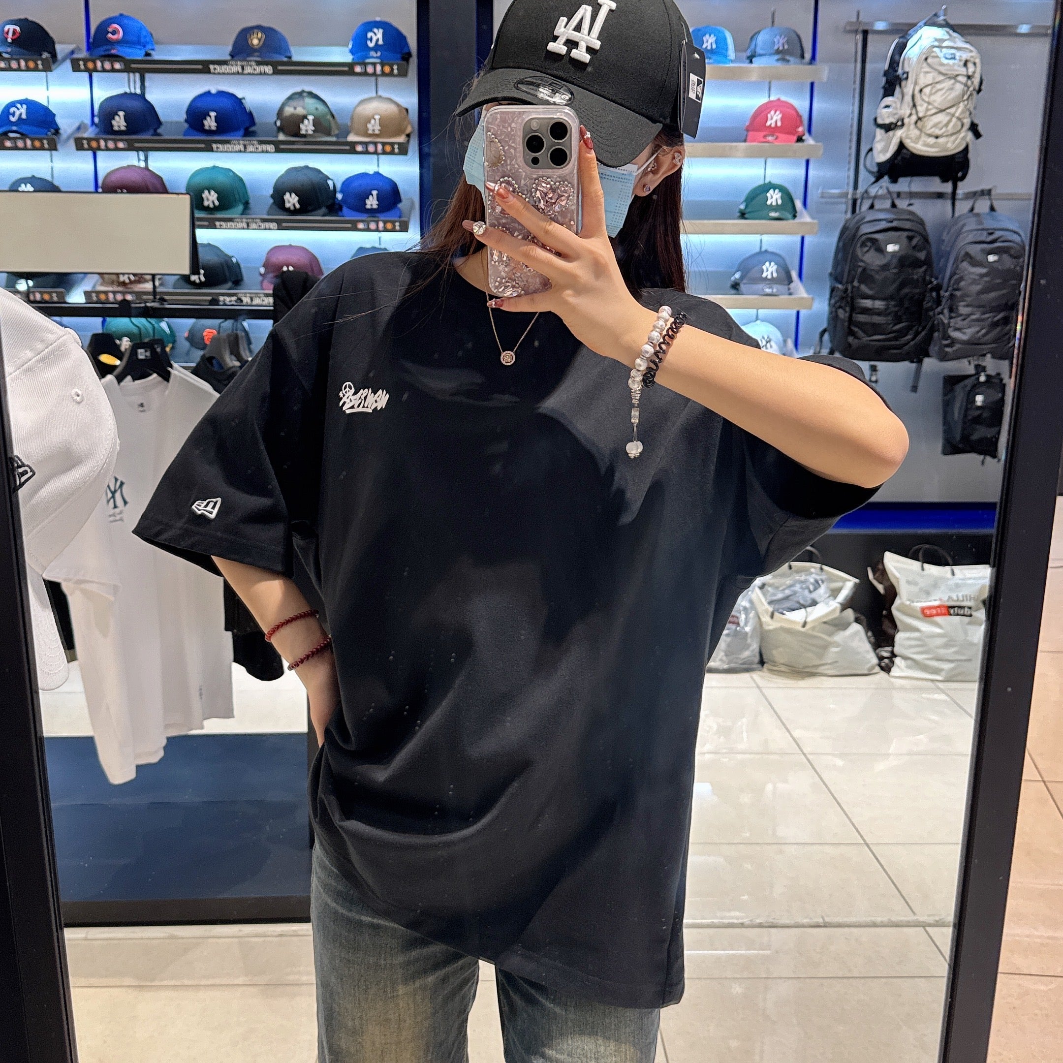 【現貨】韓國 New Era NEON WRITING T-SHIRT【NE096】