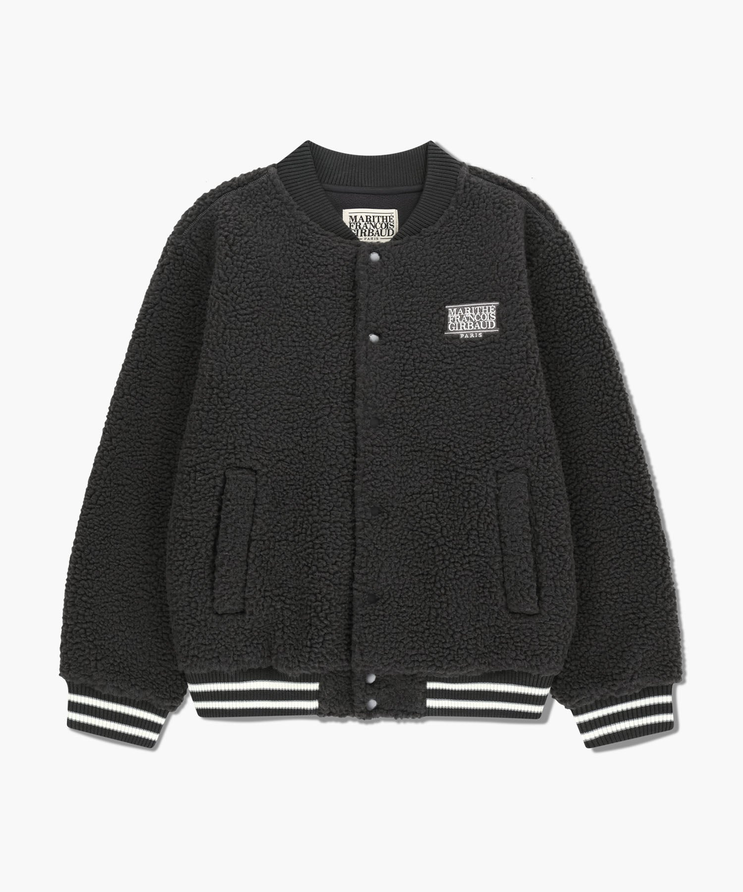 韓國 Marithe Francois Girbaud FLEECE VARSITY JACKET【MF740】
