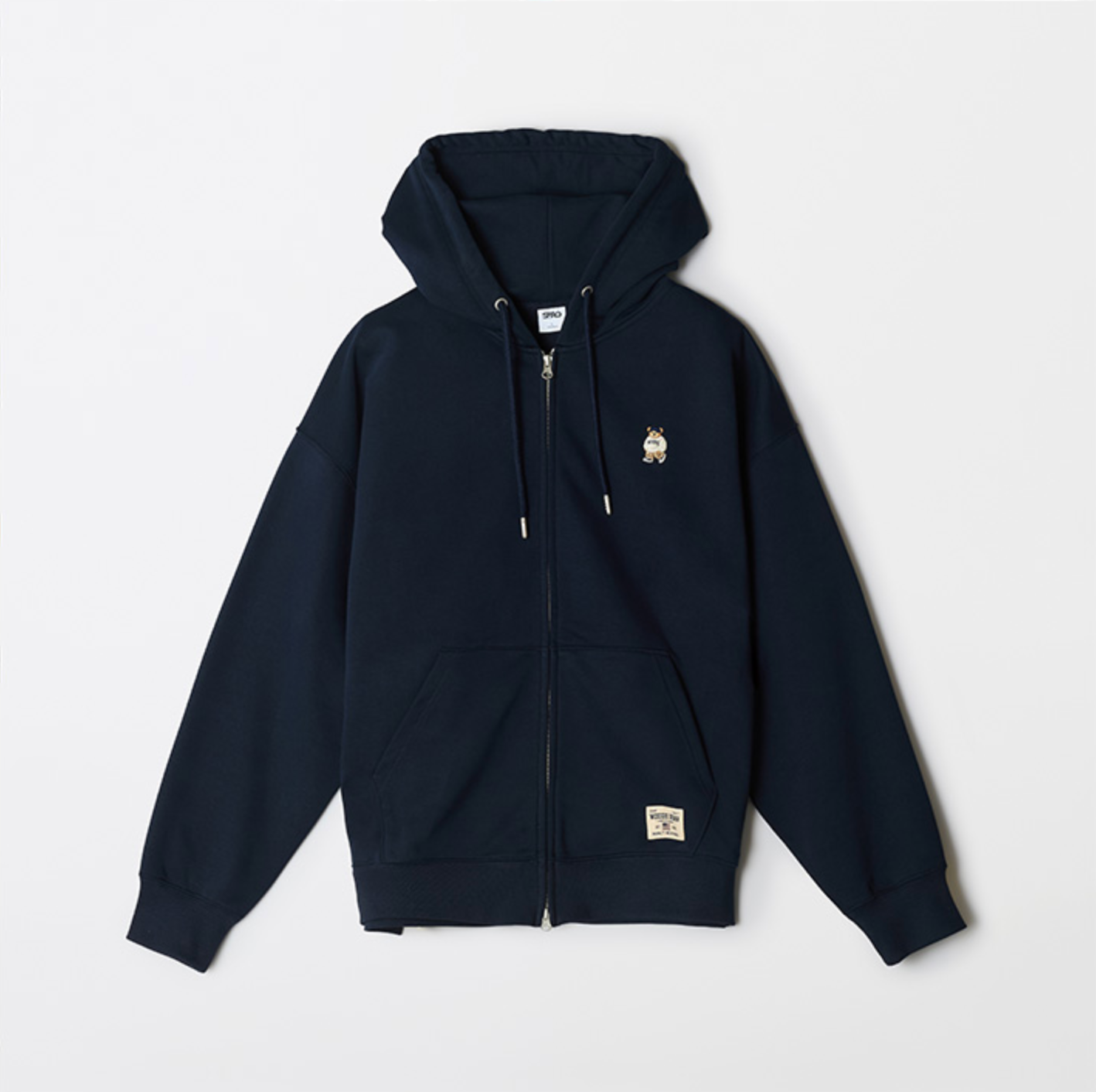 韓國 SPAO Embroidered Hoodie【SP218】