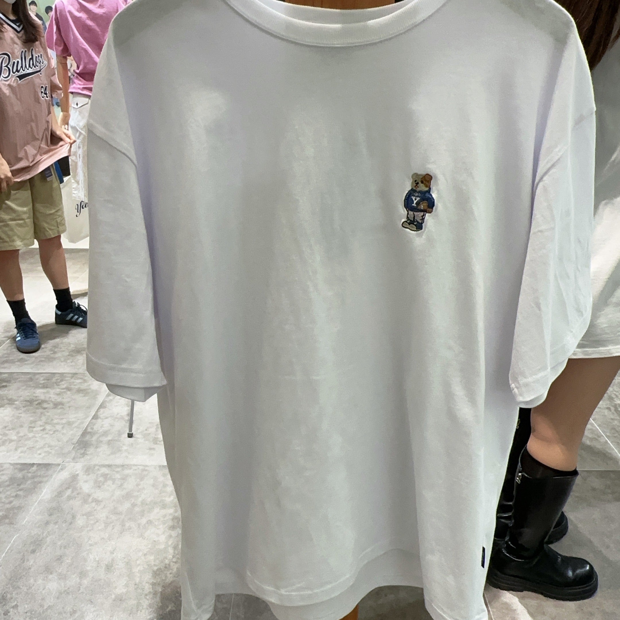 韓國 Yale 2 Pack Embroidered Dan T-Shirt【YA004】