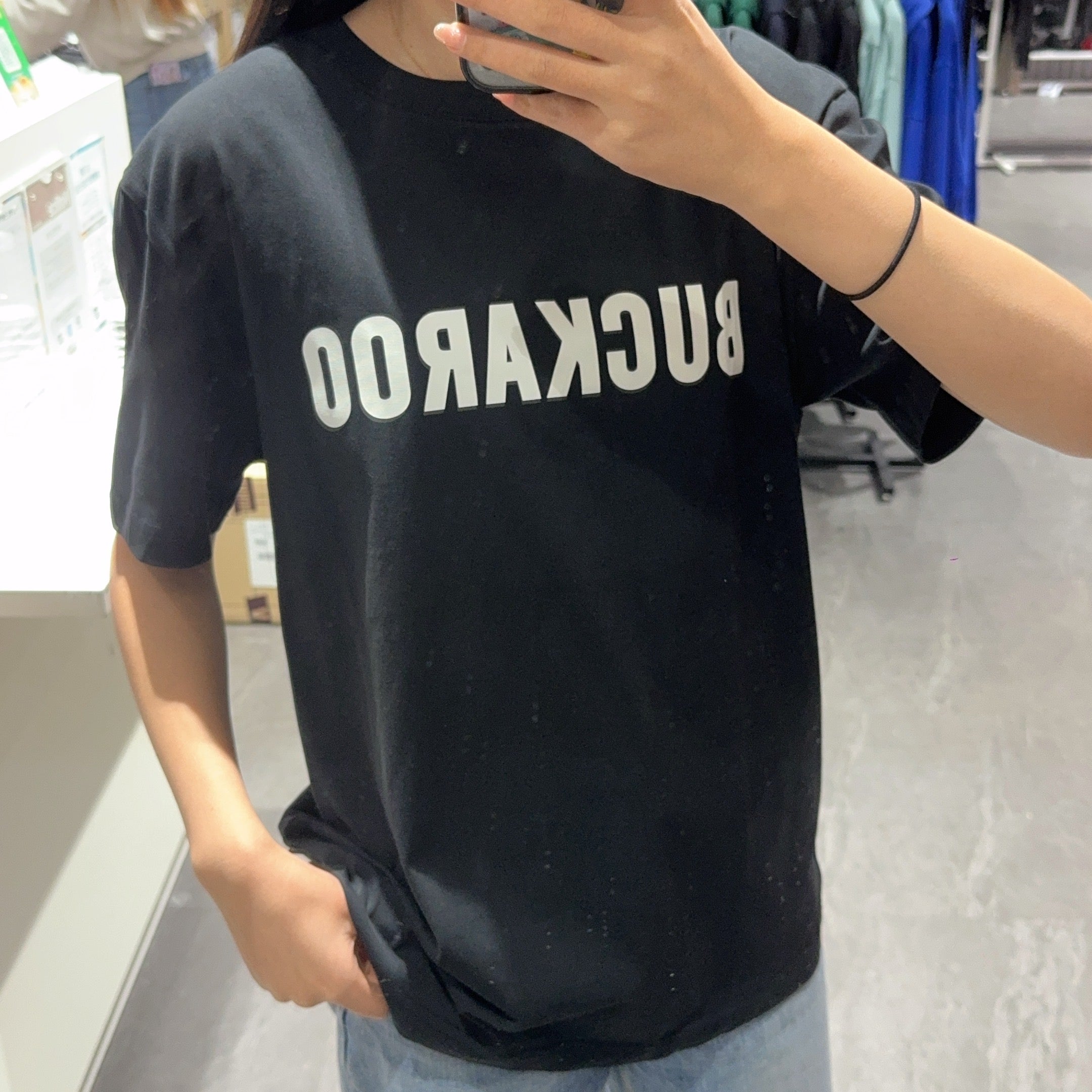 韓國 Buckaroo Standard Fit Buckaroo Logo T-Shirt【BO003】