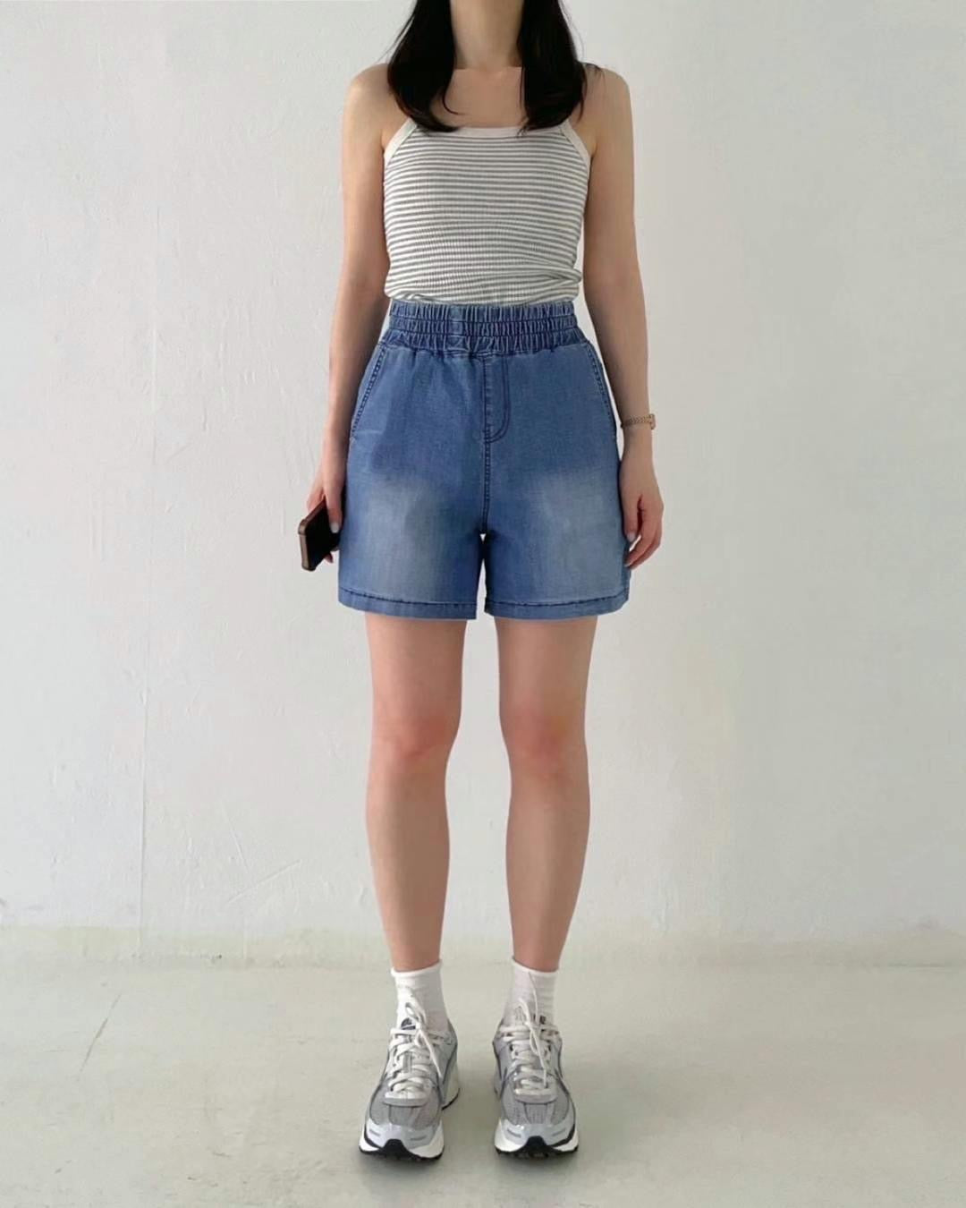 【現貨】韓國 HowLuk 牛仔褲(夏季款)【H2069】