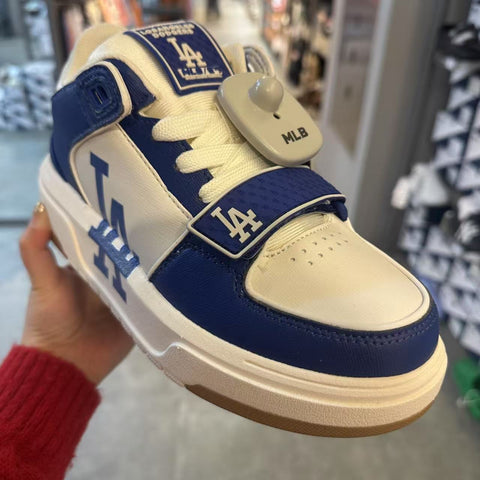 韓國 MLB Chunky Liner Mid New York Yankees Fashion Shoes Sneakers【MB361】