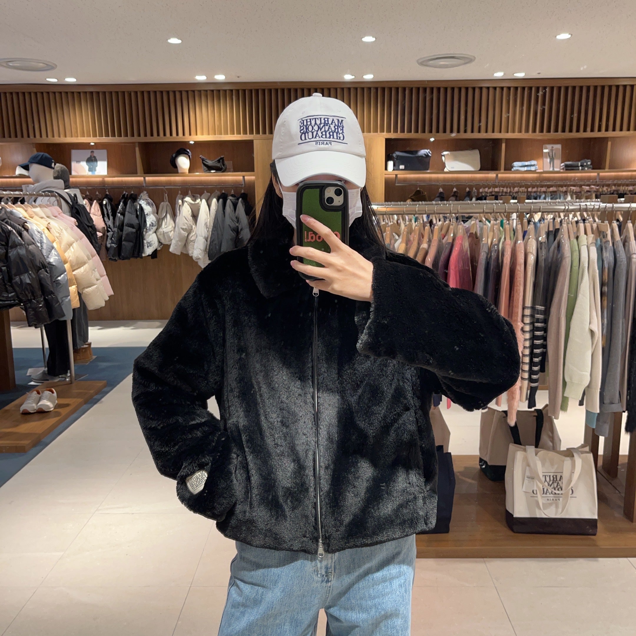 【現貨】韓國 Marithe Francois Girbaud W NU WEEK FUR SHORT JACKET 【MF243】