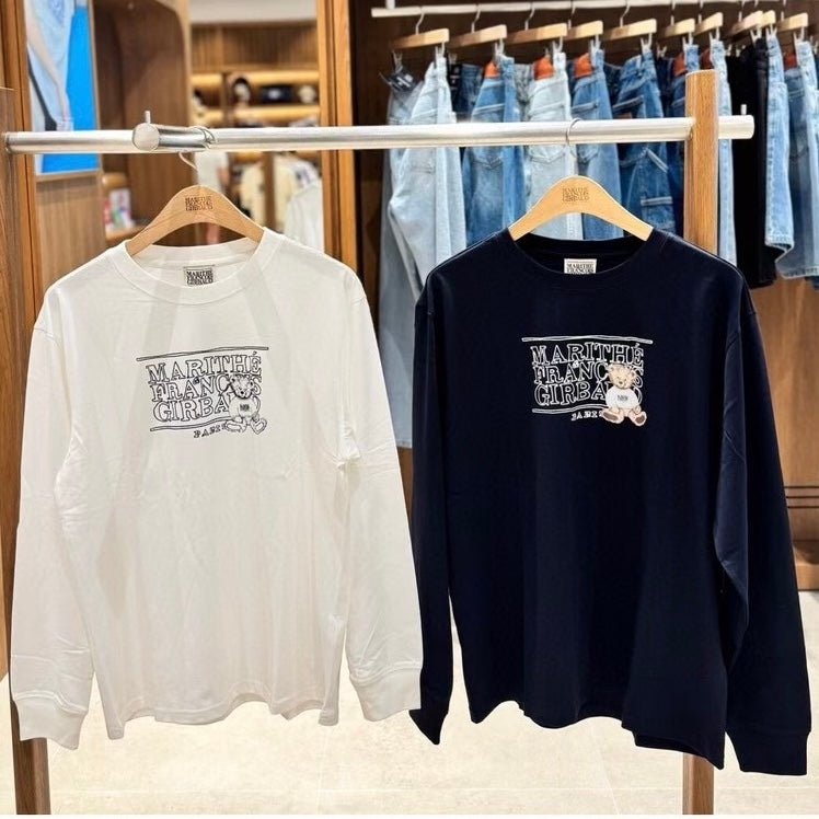 韓國 Marithe Francois Girbaud Mini Doodle Bear Long Sleeve【MF625】