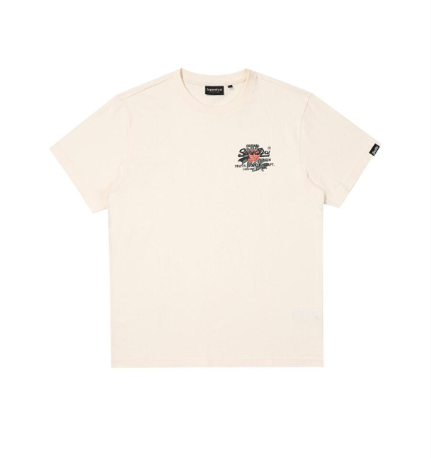 韓國 Superdry Flower Small Logo T-shirt【SU120】