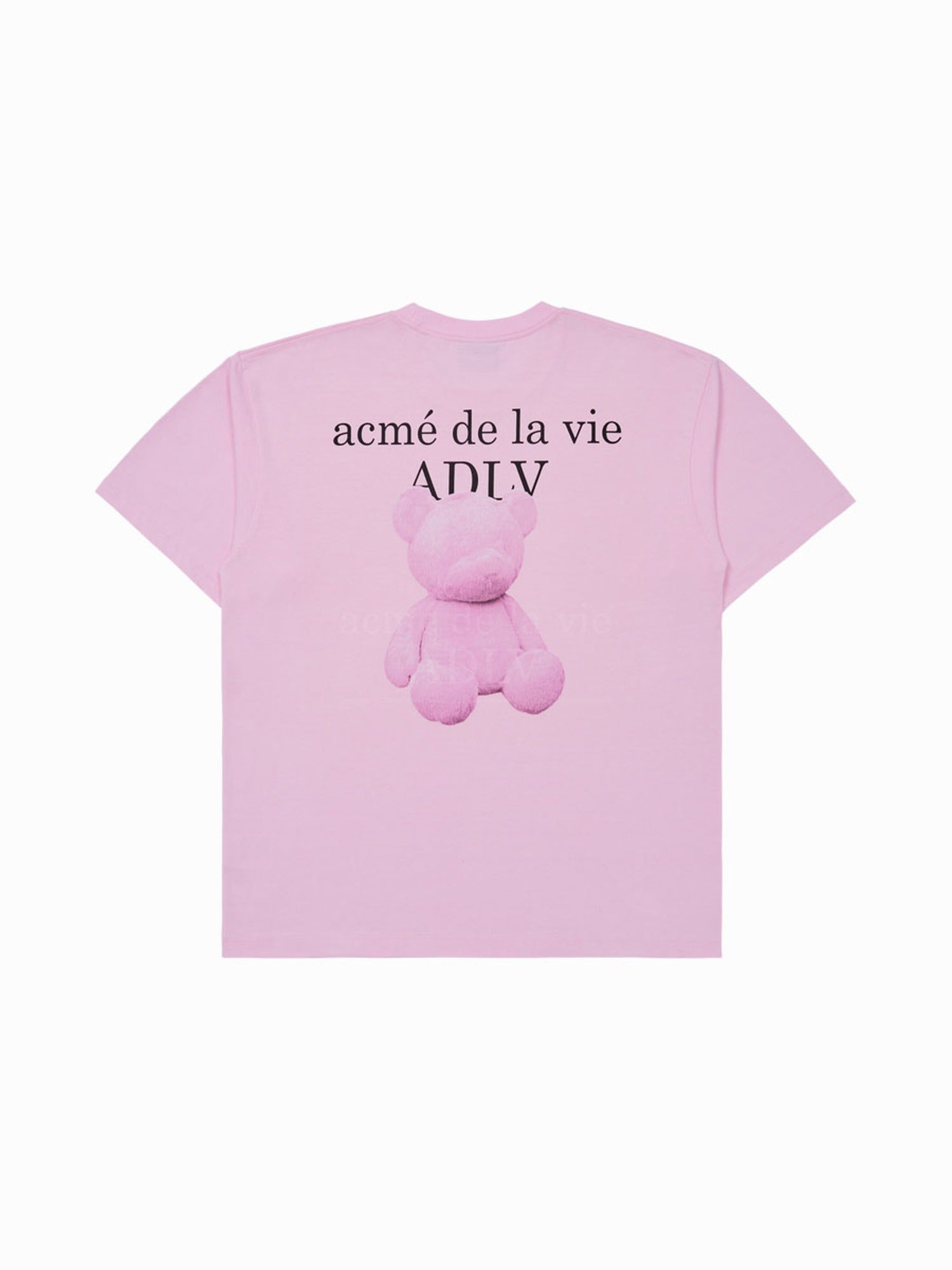 韓國 ADLV FUZZY BEAR SHORT SLEEVE T-SHIRT【AD011】