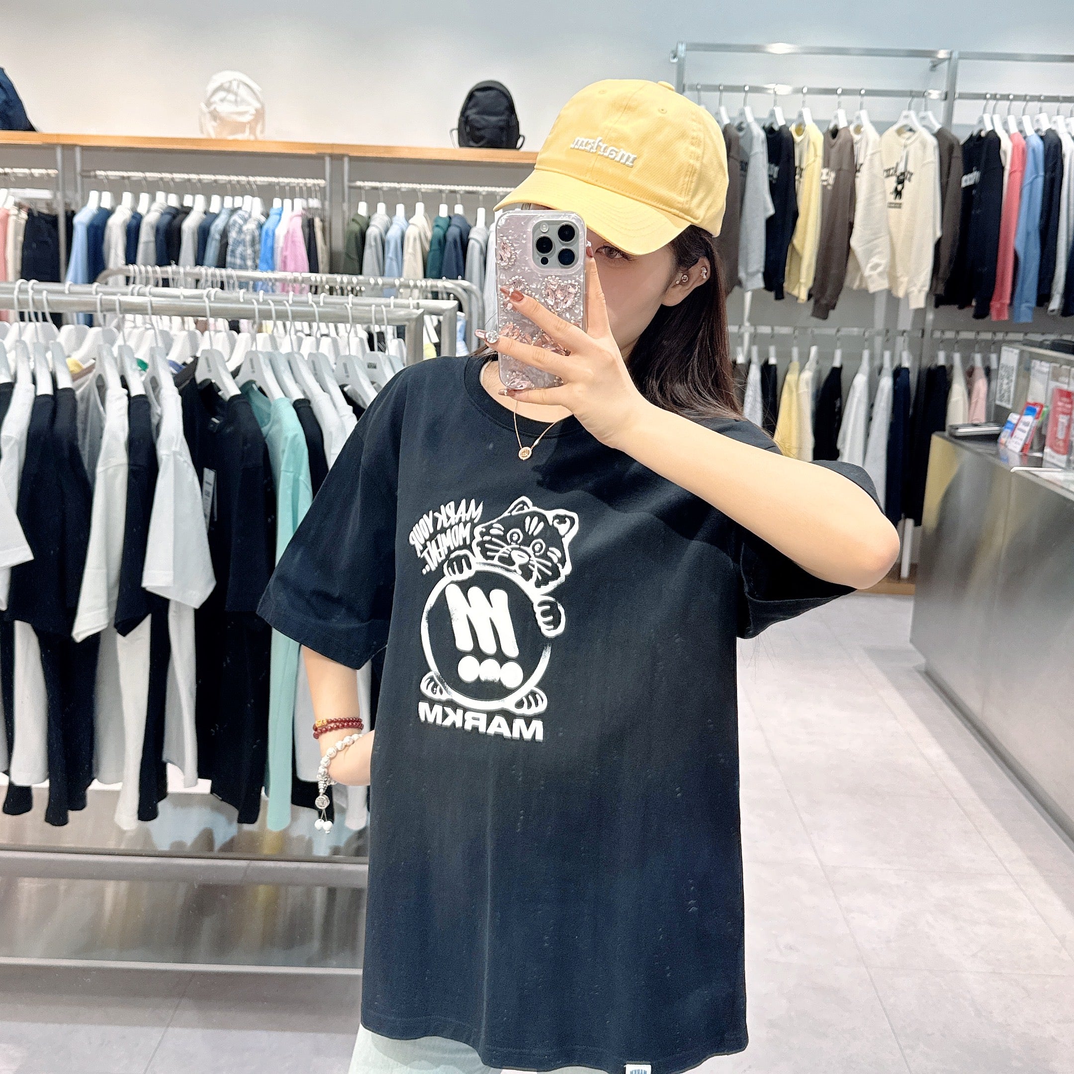 【現貨】韓國 Markm HEART CAT TSHIRT【MA086】