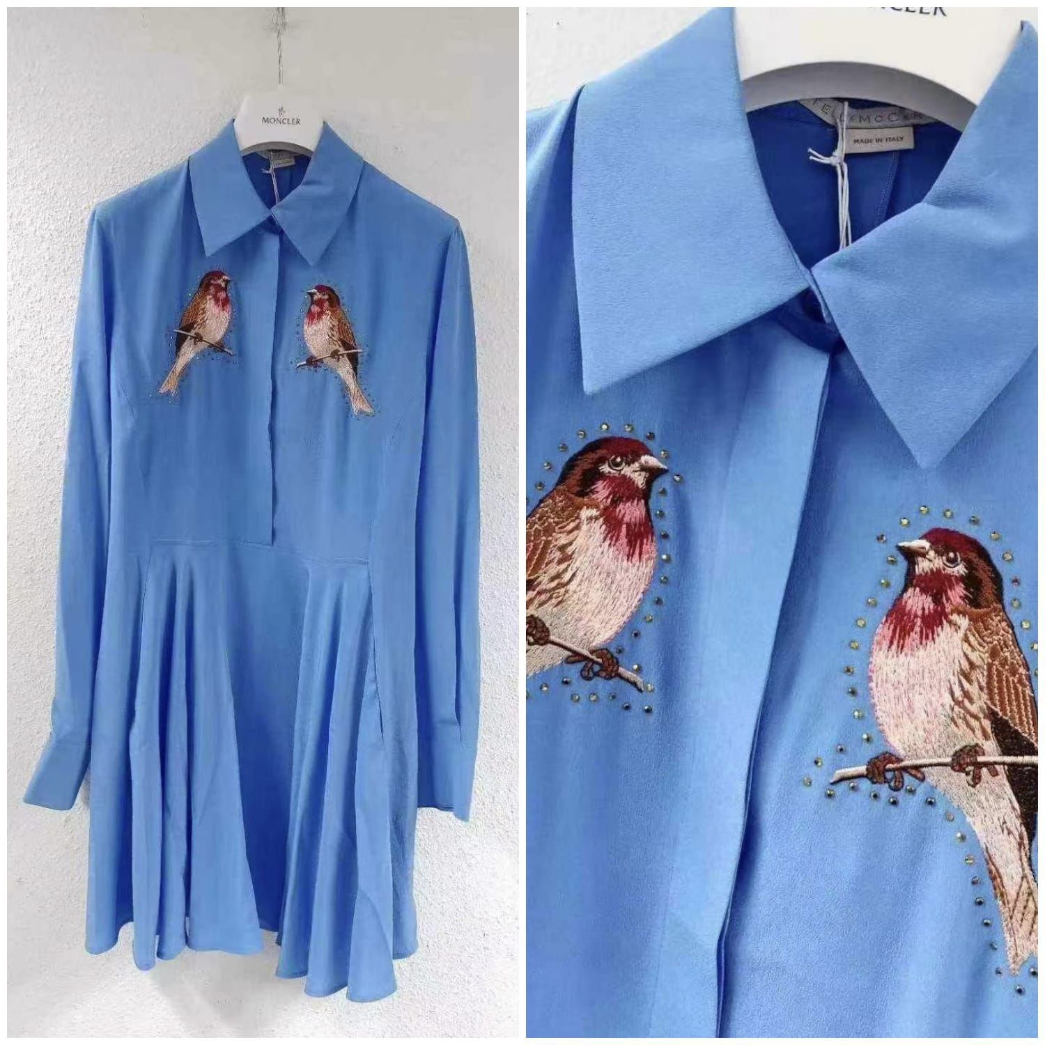 Stella McCartney Bird Embroidered Dress 【YS210】